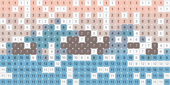 Zen Color color-by-number artwork preview