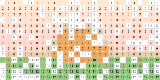 Zen Color color-by-number artwork preview