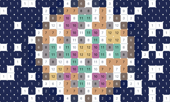 Zen Color color-by-number artwork preview