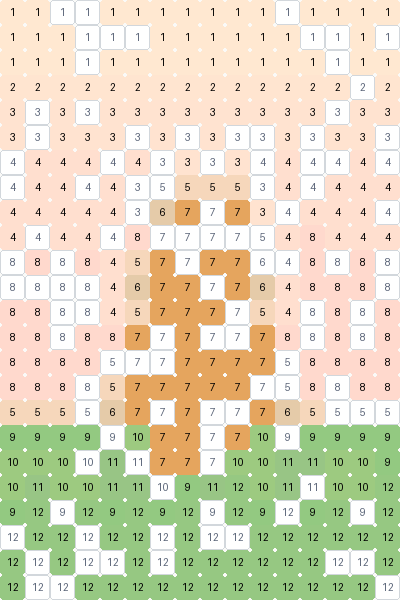 Zen Color color-by-number artwork preview